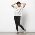 Vans Driver Top (white Abstract Daisy)