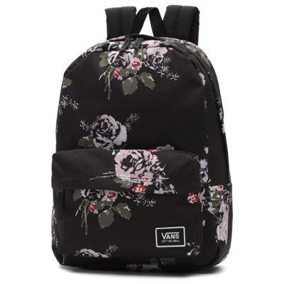 Vans Realm Classic Backpack (chambray Floral)