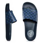Vans Mens Us Open Slide-on (checker/dress Blues)