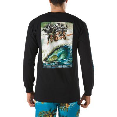 Vans 2015 Vtcs Ls T-shirt (black) Mens T-shirts