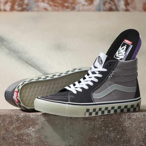 Vans Translucent Rubber Skate Sk8-hi (rubber Grey)