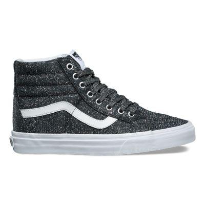 Vans Lurex Glitter Sk8-hi Reissue (black True White)