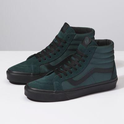 Vans Metallic Twill Sk8-hi Reissue (darkest Spruce/black)