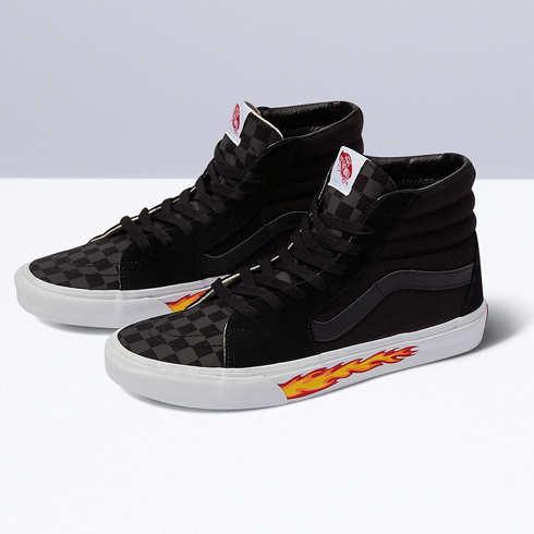 Vans Customs Flame Foxing Sk8-hi (customs)