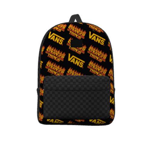Vans X Stranger Things Customs Flame Logo Backpack (customs)