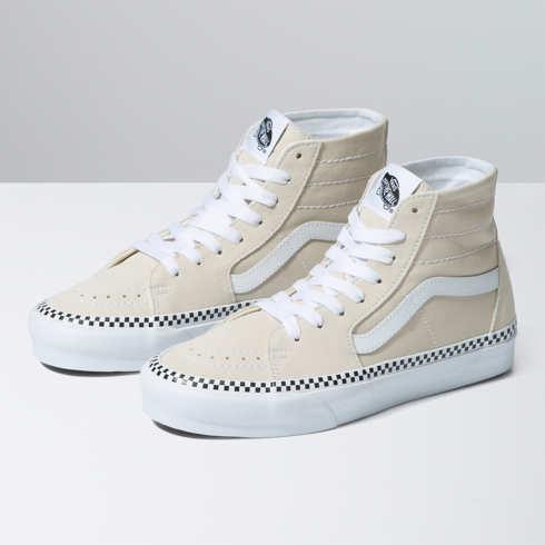 Vans Sk8-hi Tapered (checkerboard Foxing Turtledove)