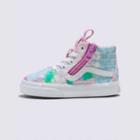 Vans Toddler Sunny Day Sk8-hi Side Zip Tapered Vr3 Shoe (multi/true White)