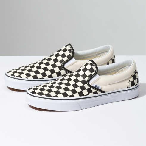 Vans Checkerboard Slip-on Shoe (black/off White)