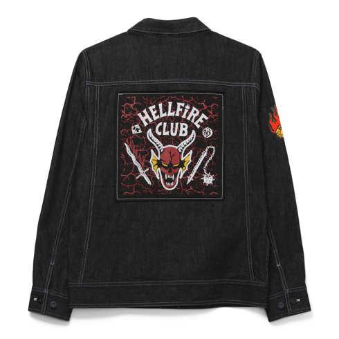 Vans X Stranger Things Hellfire Club Jean Jacket (black)