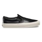 Vans Leather Slip-on Weave Dx (black)