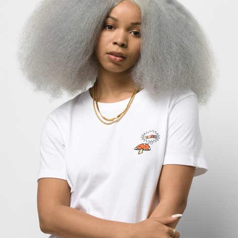 Vans Lets Grow Relaxed Crew Tee (white)