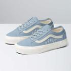 Vans Old Skool Tapered (eco Theory Embroidered Flowers Ashley Blue)