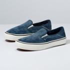 Vans Suede Slip-on Sf (true Navy/checkerboard)