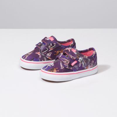 Vans Toddler Canvas Atwood V (cat/dog)