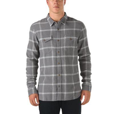 Vans Wayland Flannel Shirt (pewter/white)