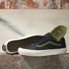 Vans Butter Leather Skate Old Skool (black/green)