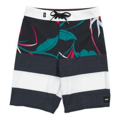Vans Boys Era 18 Boardshort (black Open Shade Floral)