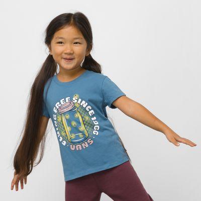 Vans Little Kids Fly Free Crew Tee (copen Blue)