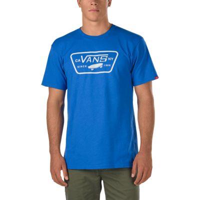 Vans Full Patch T-shirt (royal-frost Grey)