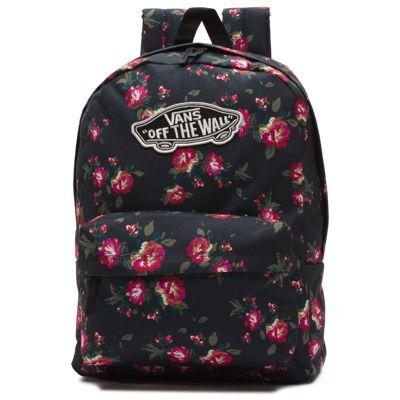 Vans Realm Backpack (floral Black Black)
