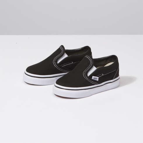 Vans Toddler Classic Slip-on Shoe (black)