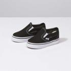 Vans Toddler Classic Slip-on Shoe (black)