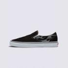 Vans Reflective Flame Classic Slip-on Shoe (black)