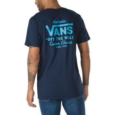 Vans Holder Street T-shirt (dress Blues/cyan)