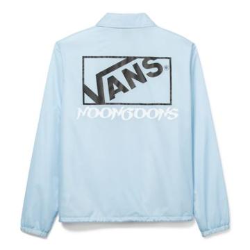 Vans X Noon Goons Stacked Coaches Jacket (clear Sky)