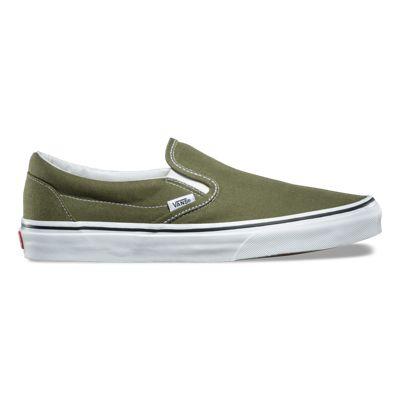 Vans Slip-on (winter Moss/true White)