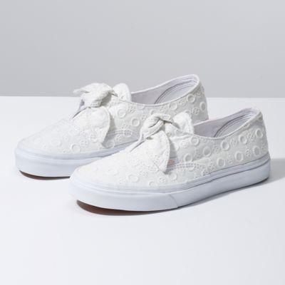 Vans Cotton Lace Authentic Knotted (true White/true White)