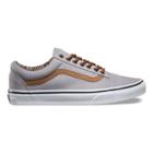 Vans Cl Old Skool (silver Sconce/stripe Denim)