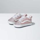 Vans Infant 2-tone Glitter Old Skool Crib (orchid Ice/powder Pink)