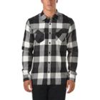 Vans Box Flannel Shirt (black/new Charcoal)