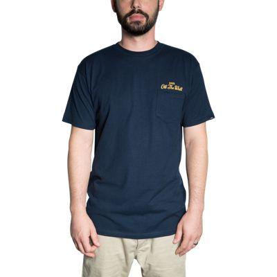 Vans Original Lockup Pocket T-shirt (navy)