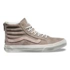 Vans Mens Shoes Skate Shoes Mens Shoes Mens Sandals Shoes Mens Shoes Croc Emboss Sk8-hi Slim Zip (hemp/blanc De Blanc)