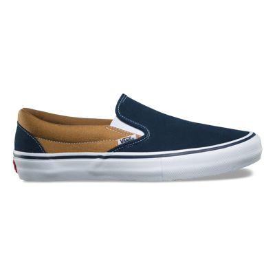 Vans Slip-on Pro (dress Blues/medal Bronze)