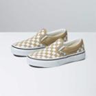 Vans Kids Checkerboard Classic Slip-on Shoe (cornstalk)
