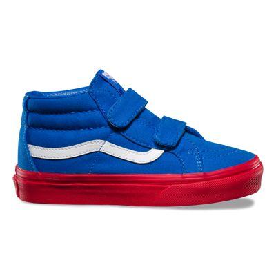 Vans Kids Vans Cosplay Sk8-mid Reissue V (blue/red)
