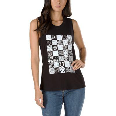 Vans Check Doodle Tee (black)