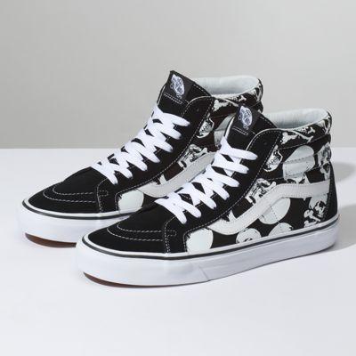Vans Skulls Sk8-hi Reissue (black True White)