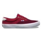 Vans Mens Shoes Skate Shoes Mens Shoes Era 46 Pro (port/tibetian Red/white)