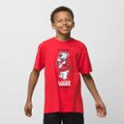Vans Kids Svd Bear T-shirt (true Red)