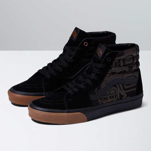 Vans Sk8-hi Shoe (james Johnson Black/copper)