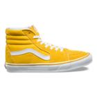 Vans Suede Canvas Sk8-hi (spectra Yellow/true White)