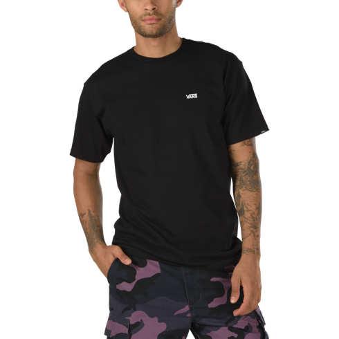 Vans Left Chest Logo Tee (black/white)