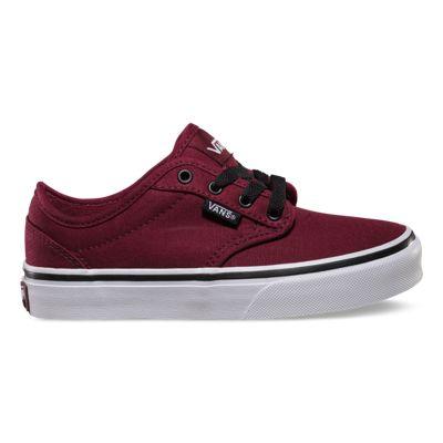 Vans Kids Atwood (canvas Oxblood/magenta)