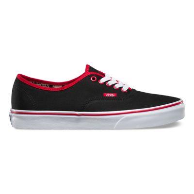 Vans Binding Pop Authentic (black/racing Red)