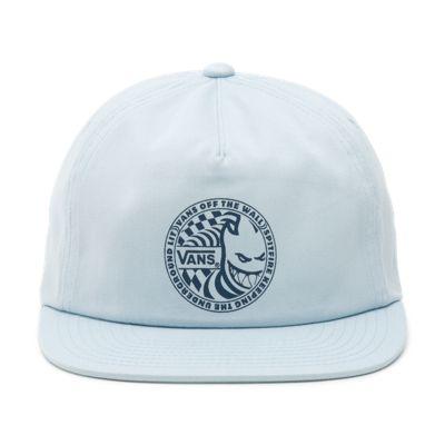 Vans X Spitfire Shallow Unstructured Hat (baby Blue)