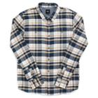 Vans Banfield Flannel Shirt (dress Blues Marshmallow)